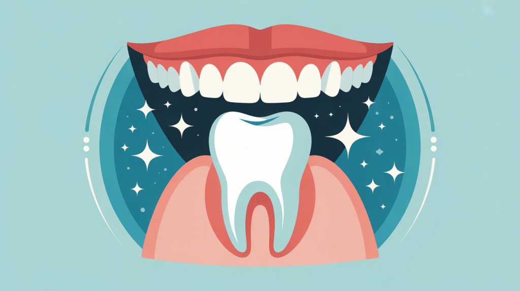 photo abcès dentaire bouche avec abcès en coupe