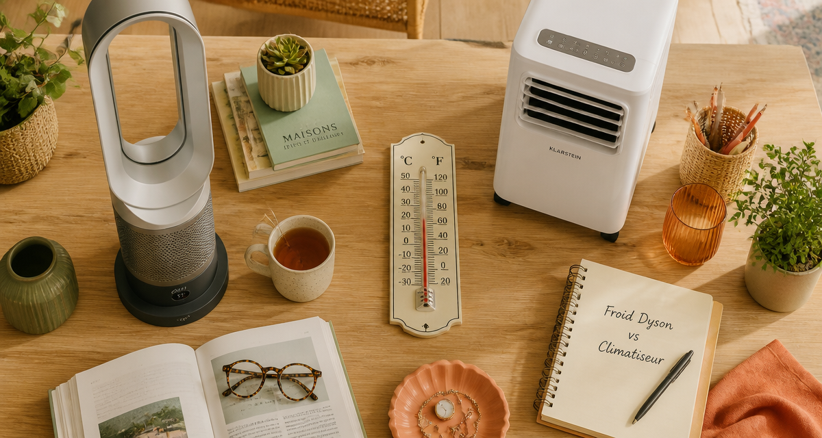 climatiseur dyson froid avis sur table