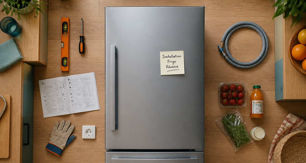 installation frigo outils cuisine