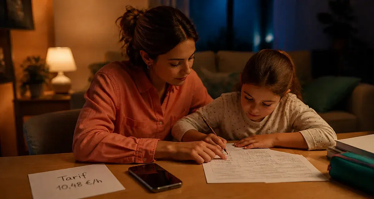 Prix horaire babysitting : 9 à 15 € selon la ville