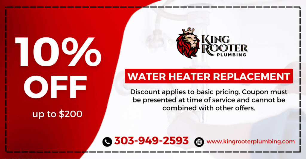 King Rooter Coupons - Water Heater Replacement