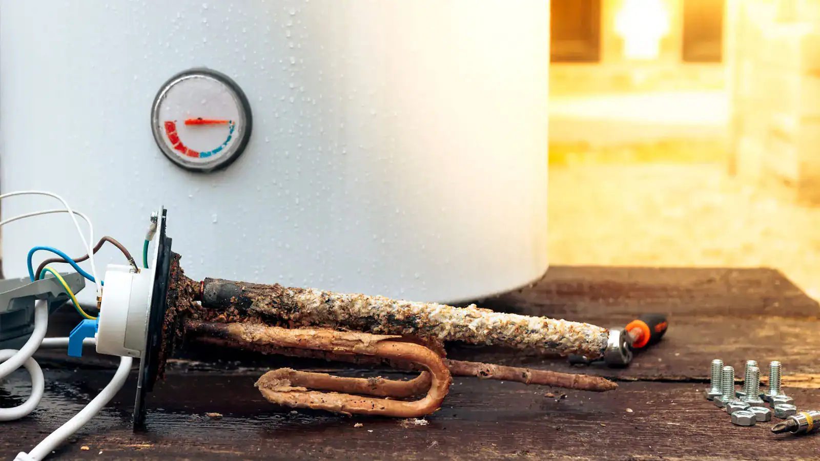 Water Heater With Sediment Buildup