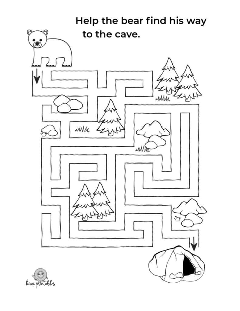 01-Maze-worksheet