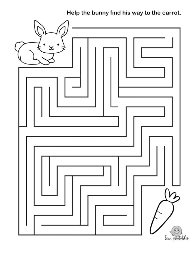 11-Maze-worksheet