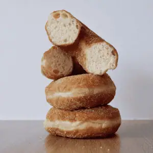 Delicious, fresh donuts by Knead Donuts in New Zealand. Perfect for sweet treats and breakfast.