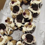 Delicious Oreo and chocolate cream donuts New Zealand.