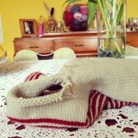 How to knit: underarms underarms