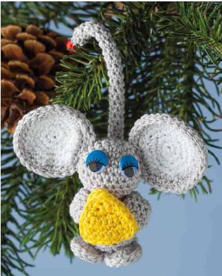 Crochet toys. Mouse-free crochet pattern