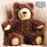 knitted toys-bear