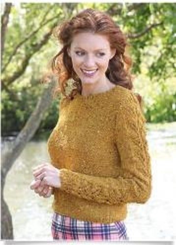 Knitted pullover for women “Shallon”