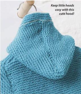 Hooded jacket for baby boy