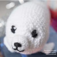 Christmas knitted toys