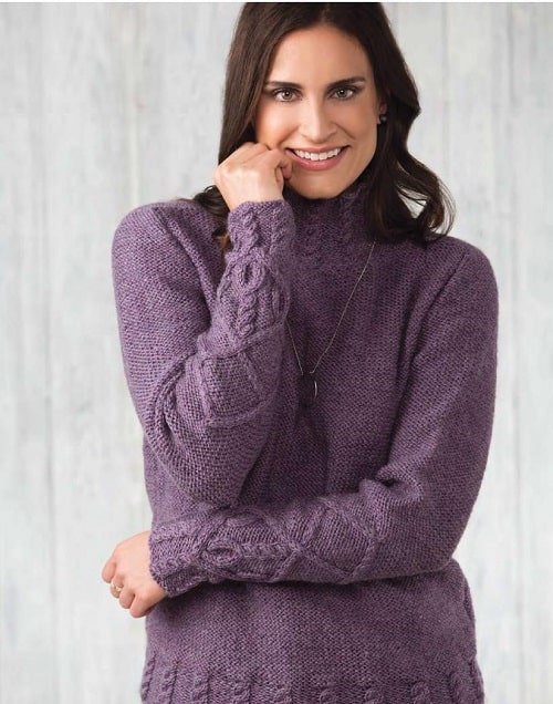 Beall  Pullover-free knitting pattern
