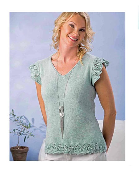 Knitted Tank top for women