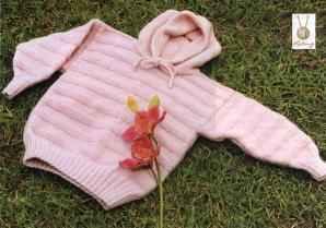 Hoody  knitted jumper for baby