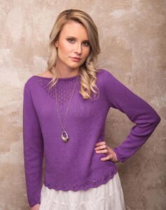 Maureen Pullover-free knitting pattern