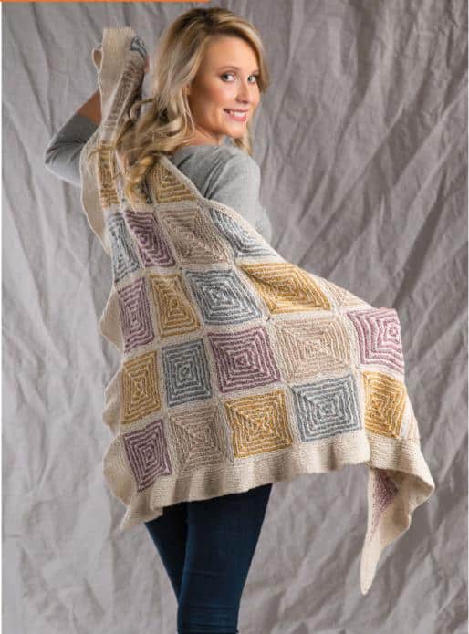 Nigel shawl- free knitting pattern