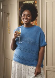 Light Summer Sweater- Free Knitting Pattern