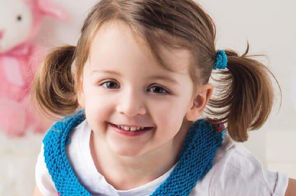 Knitted dress for little girl-knitting pattern