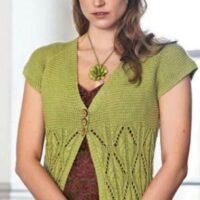 Summer - spring cardigan Sorrel - free knitting pattern Summer cardigan Sorrel - free knitting pattern