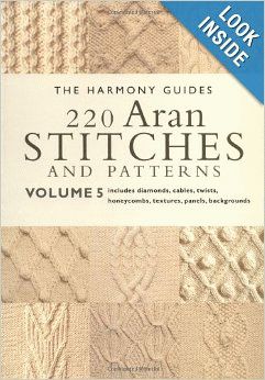 Knitting book “220 Aran stitches and patterns”