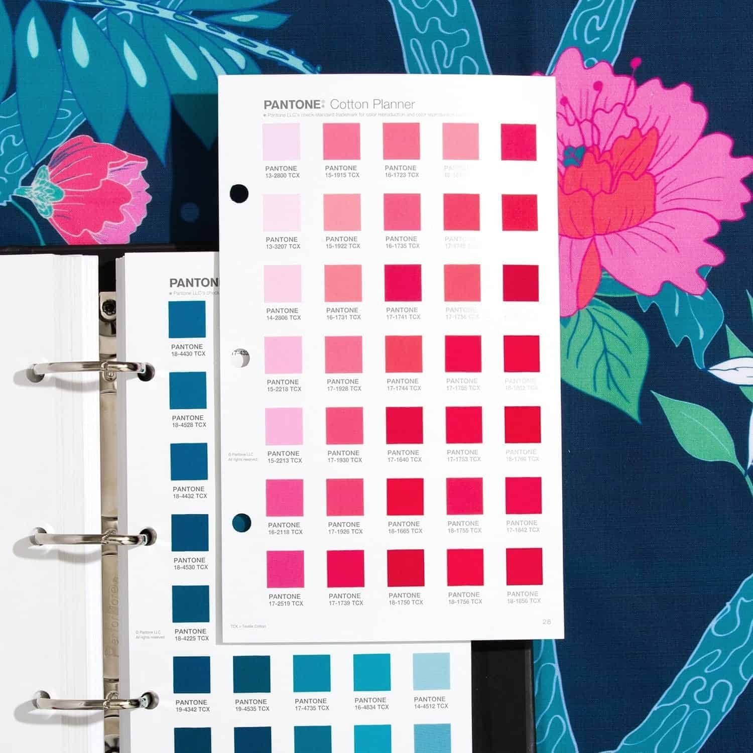 fhic300a pantone fashion home interiors single desktop binder cotton planner 1
