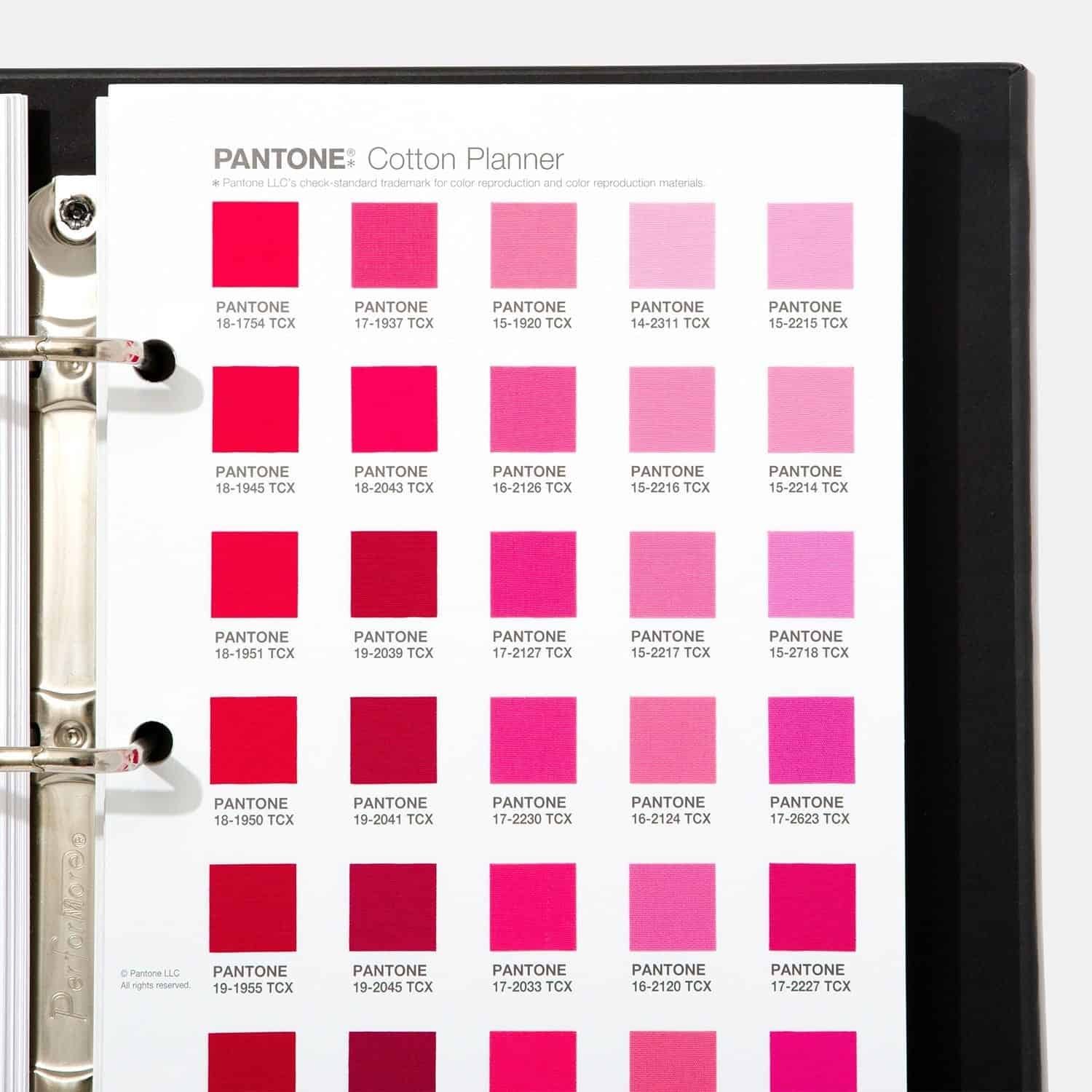 fhic300a pantone fashion home interiors single desktop binder cotton planner 3