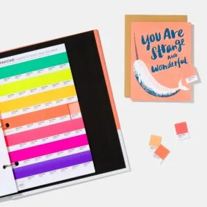 gb1504 pantone pastels neons coated uncoated chip book lifestyle
