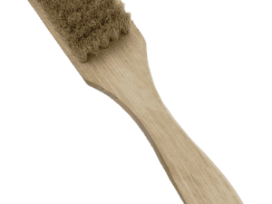 Brush Horse Hair Bristle and Shaped Wood Handle Scratch Brush 5 x 9 Row