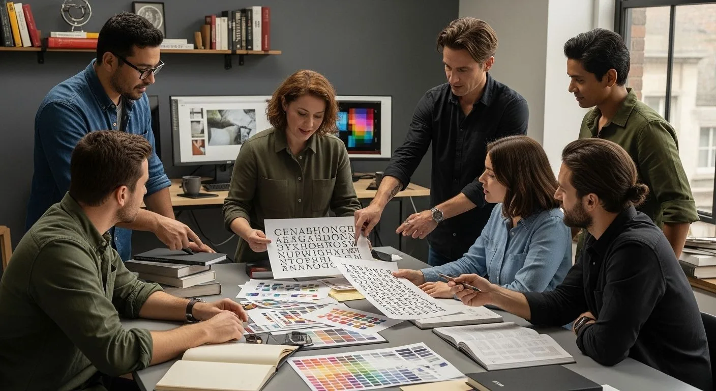print fonts, design studio, font selection
