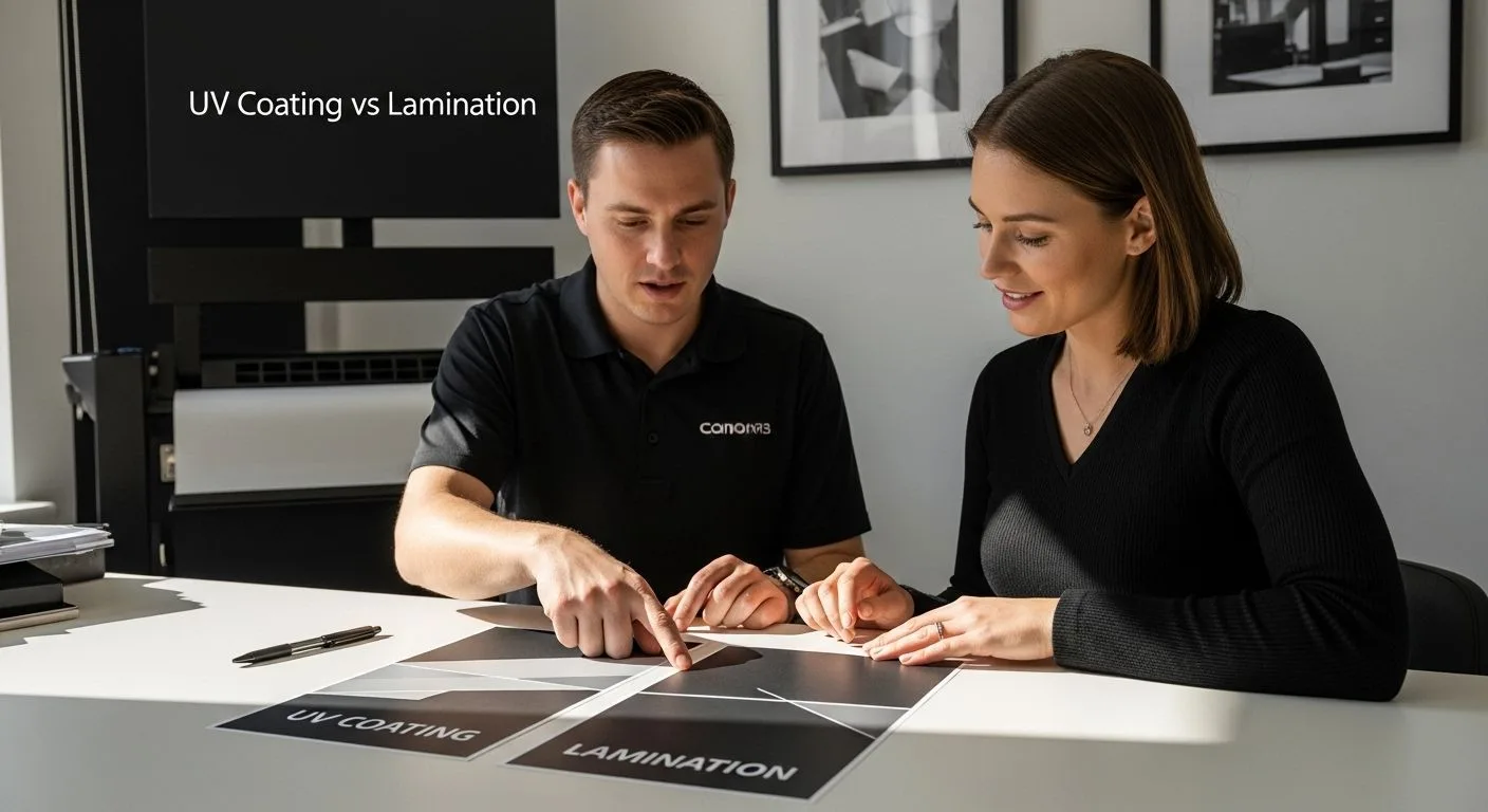 uv coating vs lamination