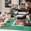 print finishing hands-on setup