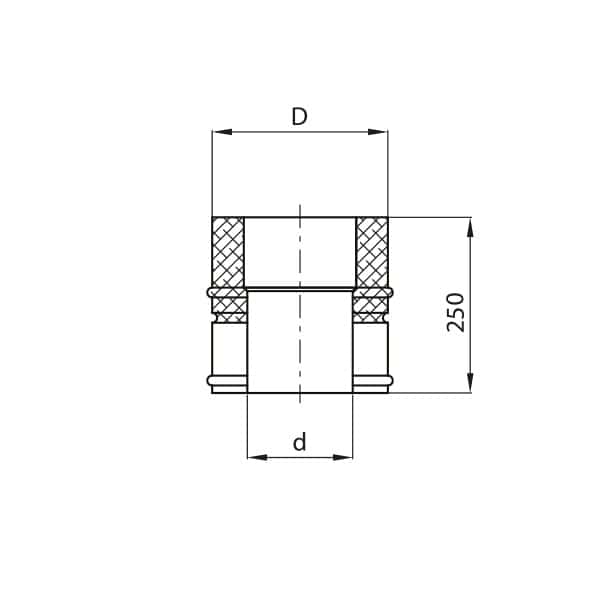 slim rura 025m rysunek