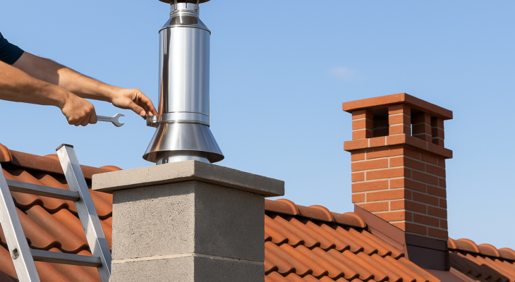 Przedłużenie komina