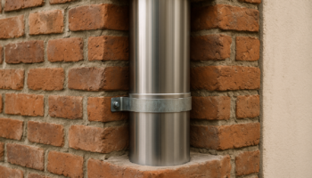 wkład do komina z cegły