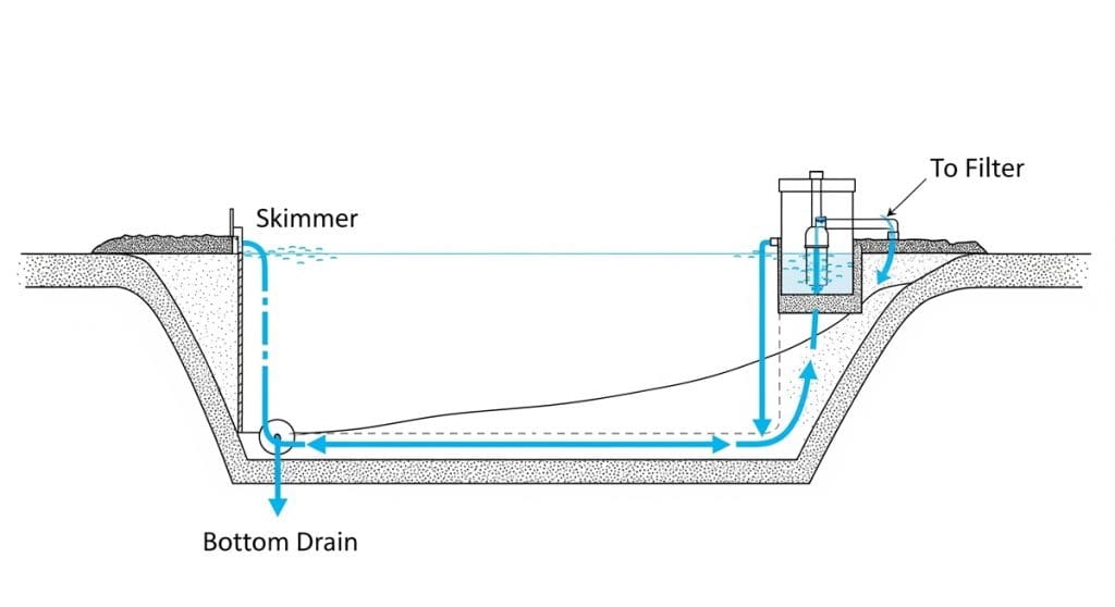 koi pond filter chamber