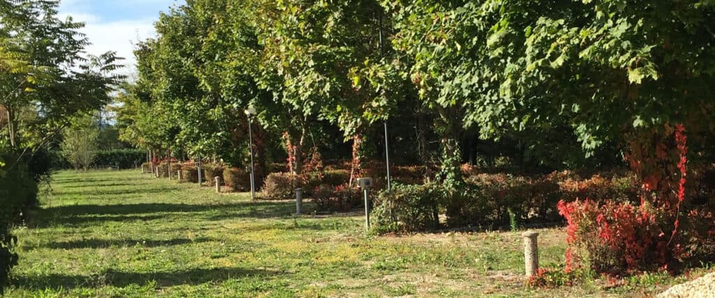 Kamp parcela u prirodnom hladu – Le Due Arcate, San Massimo