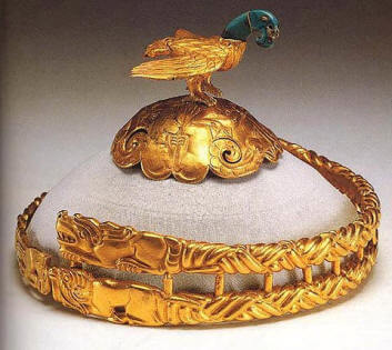 Sumér – Budakalász – Hun korona