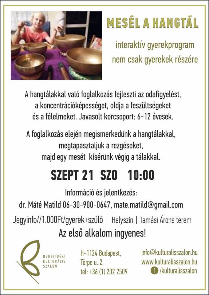 Mesél a hangtál