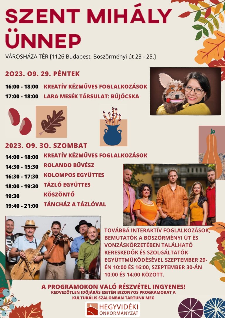 Matricagyűjtés Szent Mihály ünnep