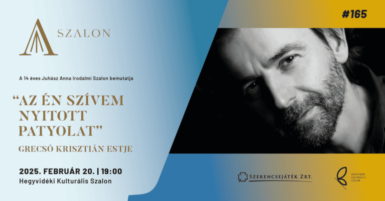 Juhász Anna Irodalmi Szalon #165.