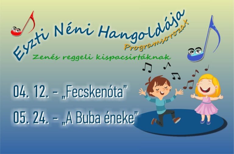 Eszti néni Hangoldája programsorozat