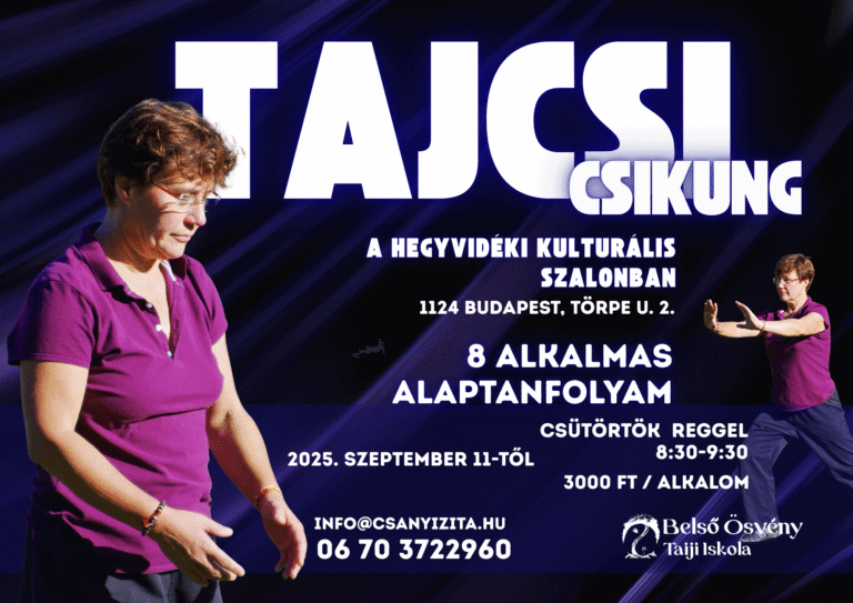 Tajcsi a reggeli órákban