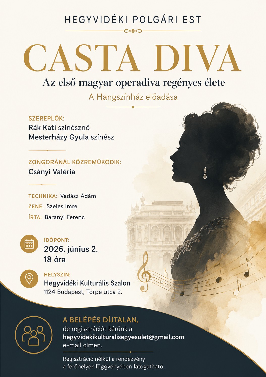 Casta Diva: Az első magyar operadiva regényes élete