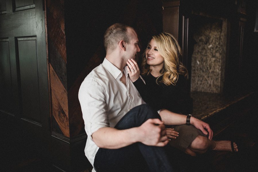 A downtown Portland engagement session at Sentinel Hotel, East Bank Esplanade, and Washington Park