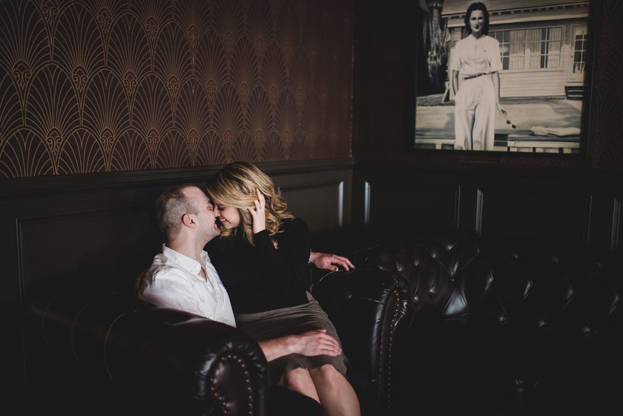 A downtown Portland engagement session at Sentinel Hotel, East Bank Esplanade, and Washington Park