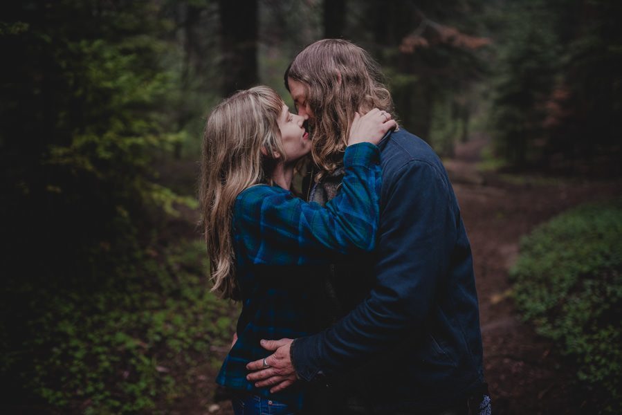 Sequoia National Park engagement session