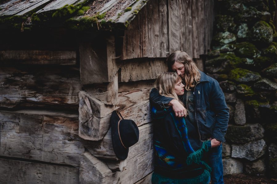 Sequoia National Park engagement session.
