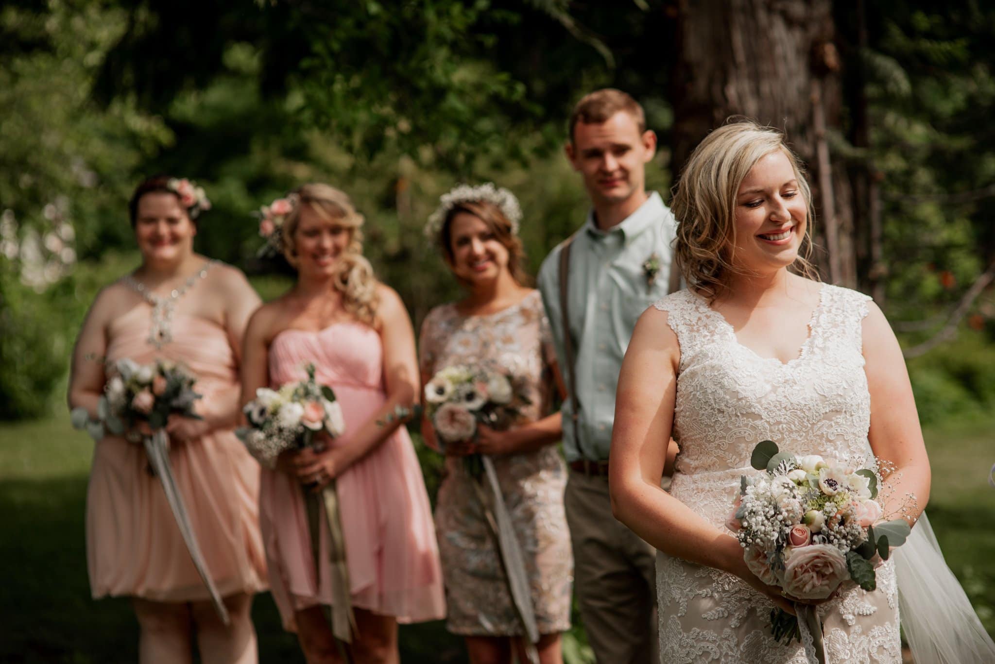 Romantic Mt Hood Organic Farms Wedding Photography