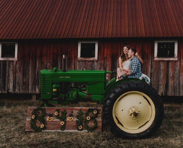 Woodlawn Washington Family Farm Engagement Session 001